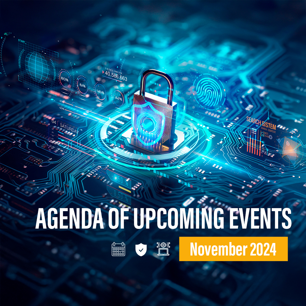 Agenda upcoming cybersecurity events