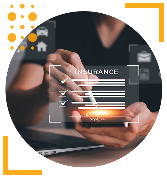 Use Case Online insurance acquisition with TrustCloud
